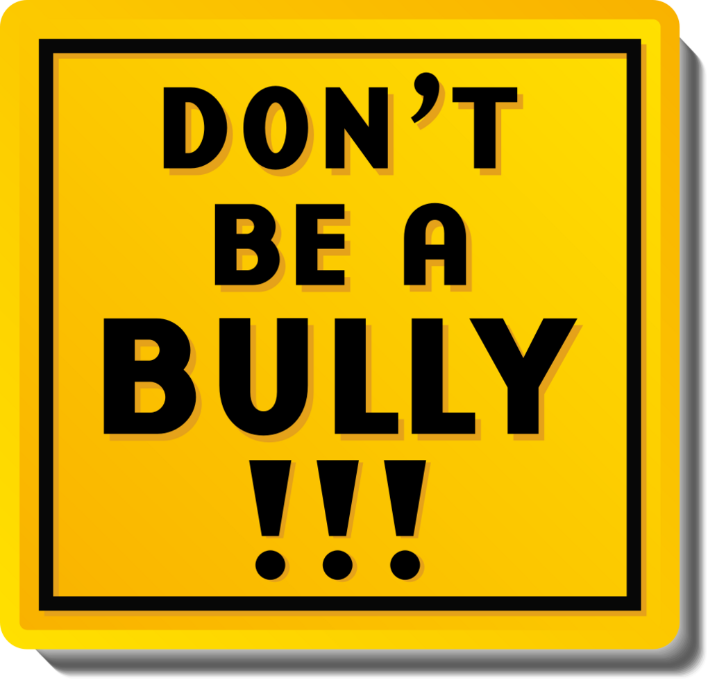 No bullying sign vector