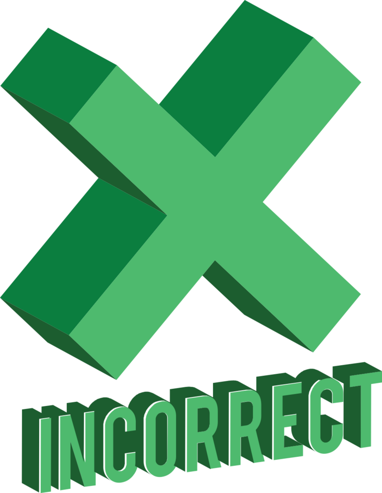 Incorrect sign vector