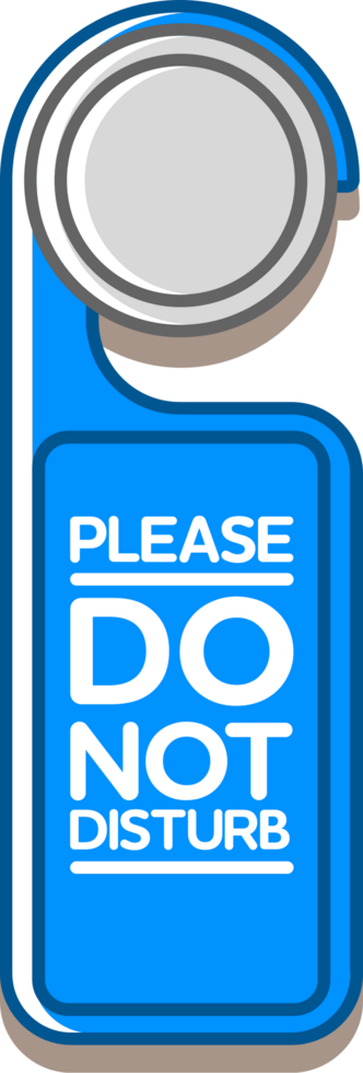 Do not disturb sign vector
