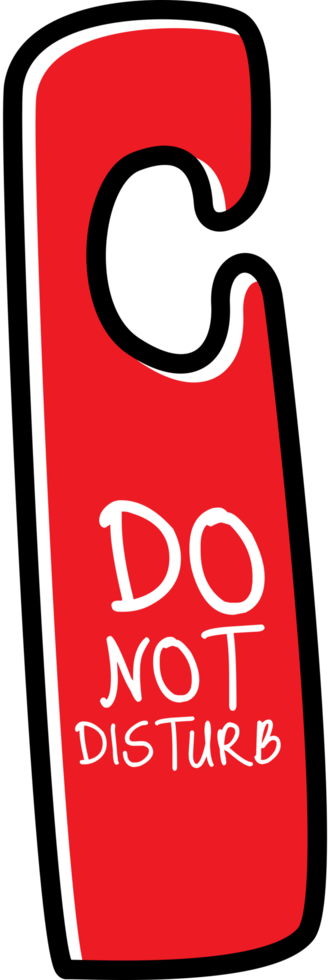 Do not disturb hanger vector
