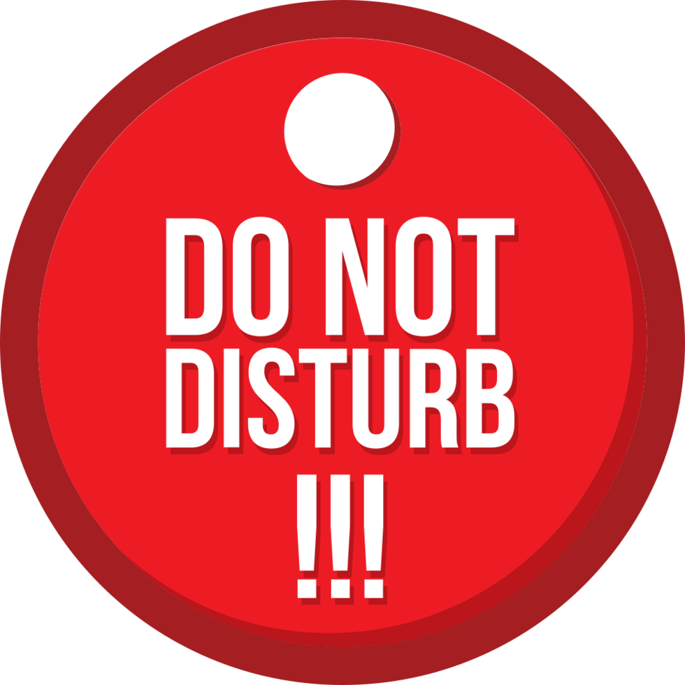 Do not disturb vector