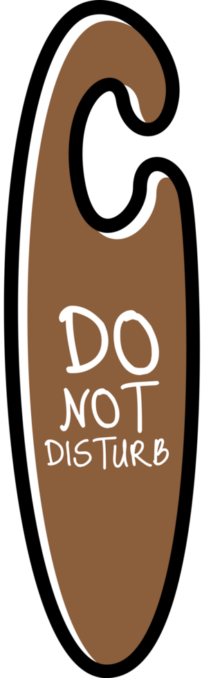 Do not disturb hanger vector