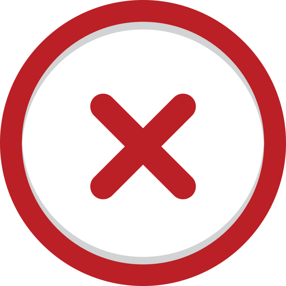 Incorrect sign circle vector