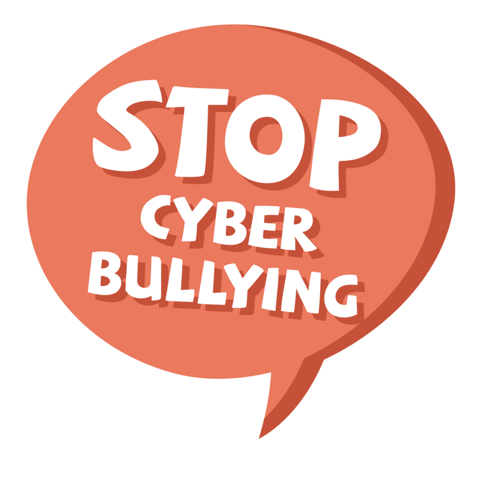 No bullying speech bubble vector