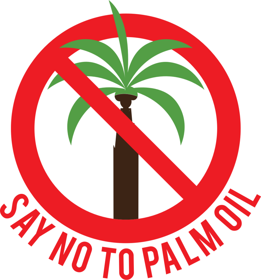 No palm oil vector