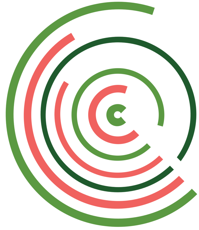 Circle abstract logo vector