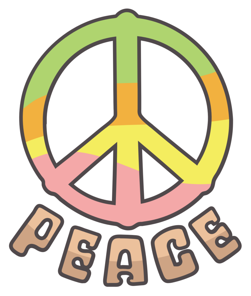 Peace symbol vector