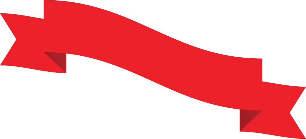 Red ribbon vector