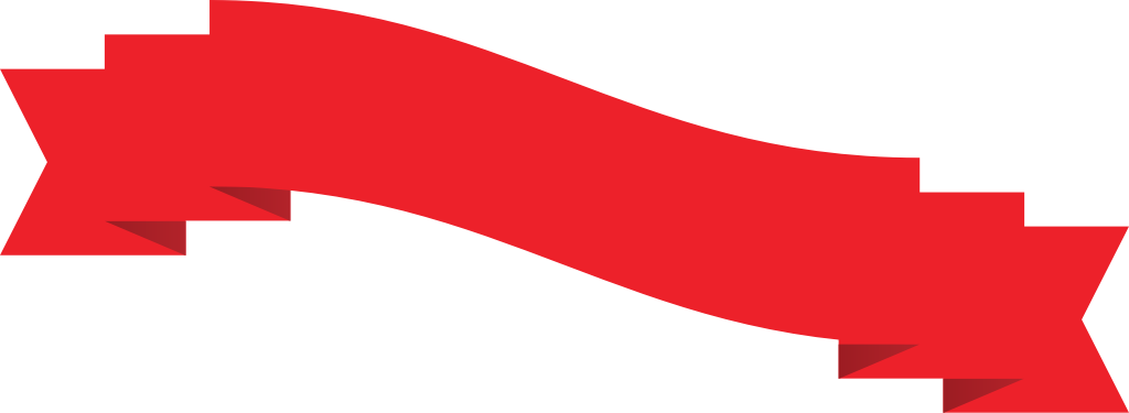 Red ribbon vector