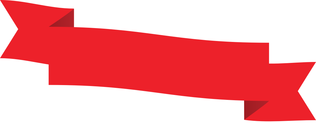 Red ribbon vector