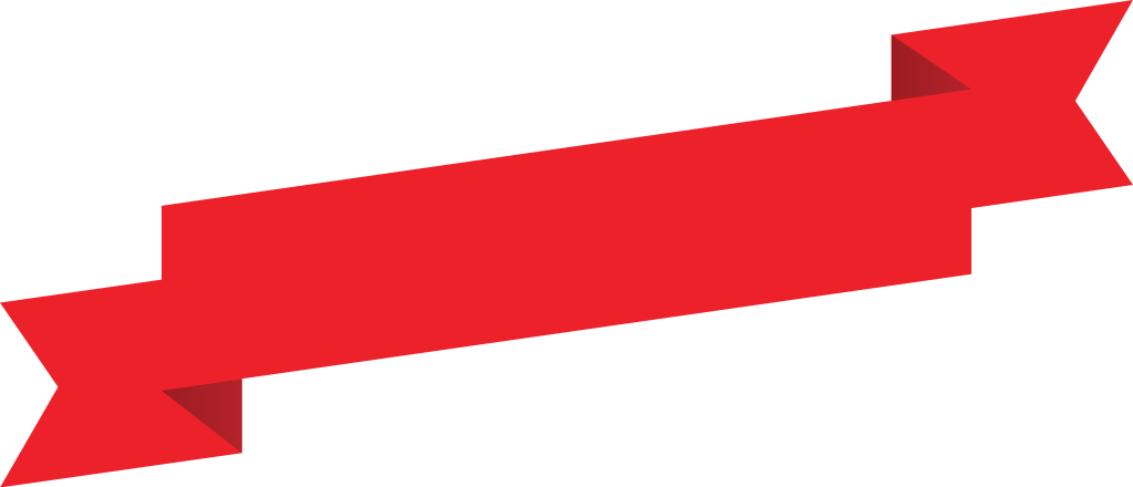 Red ribbon vector