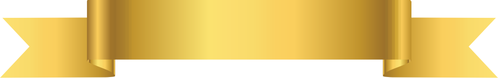 Golden ribbon vector