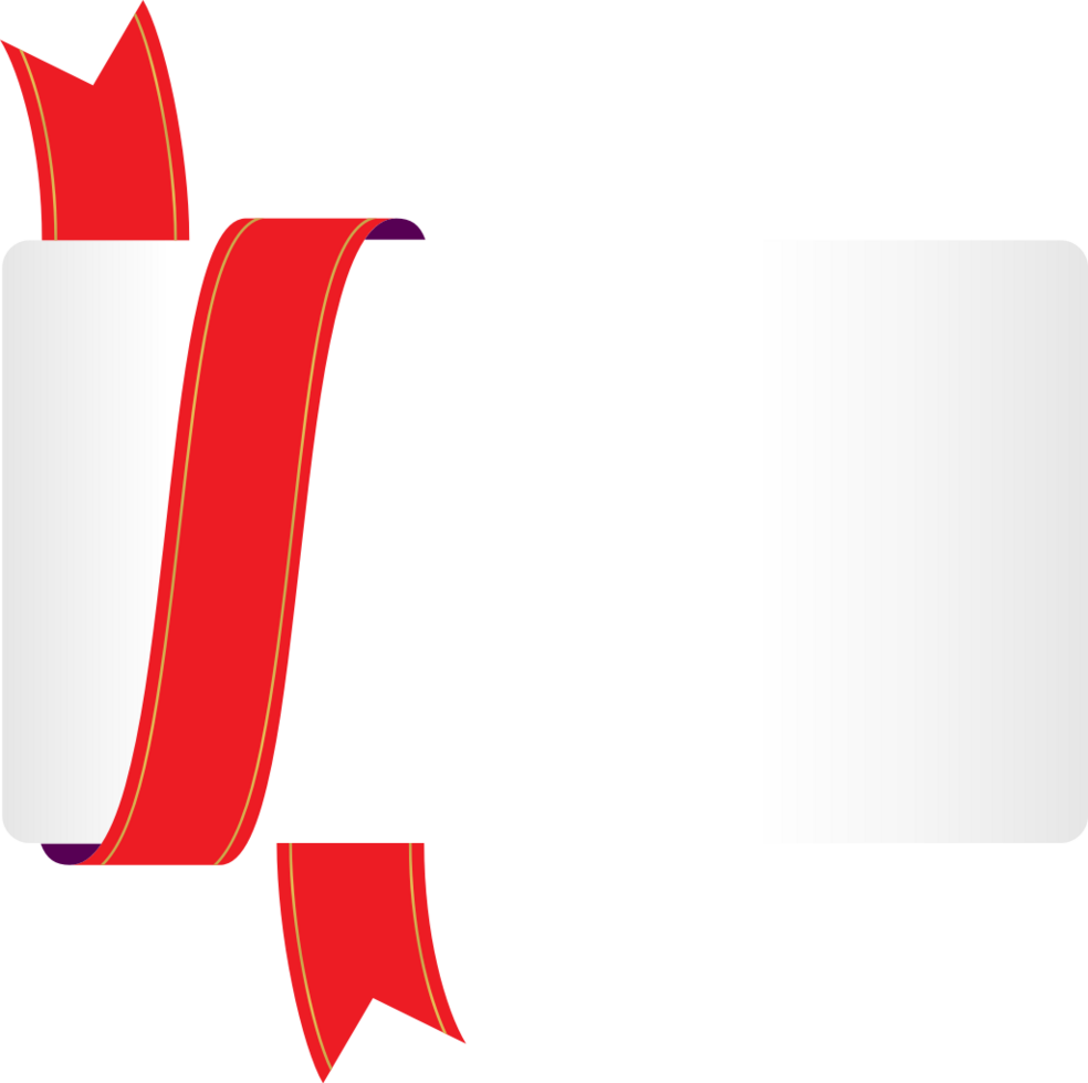 Ribbon card vector