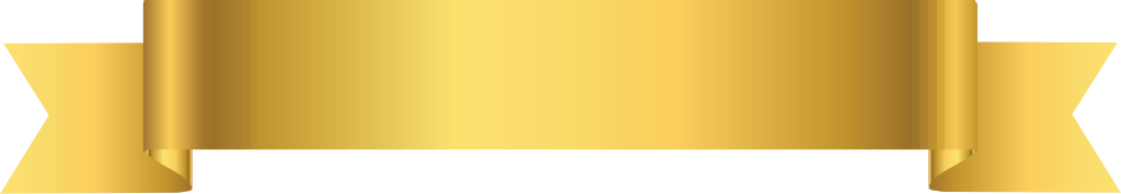 Golden ribbon vector