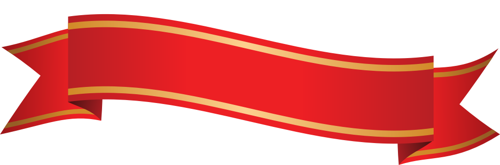 Red ribbon vector