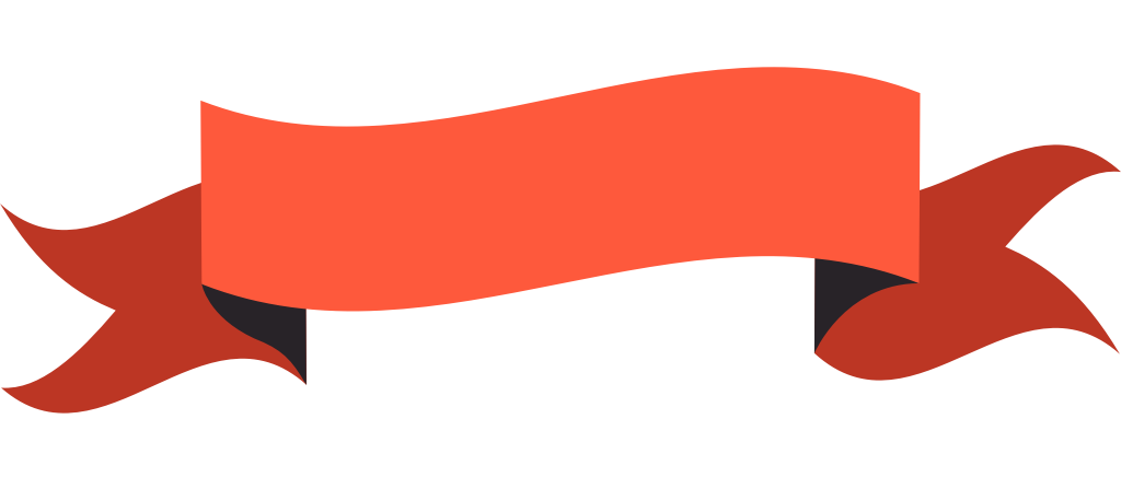 Retro ribbon vector