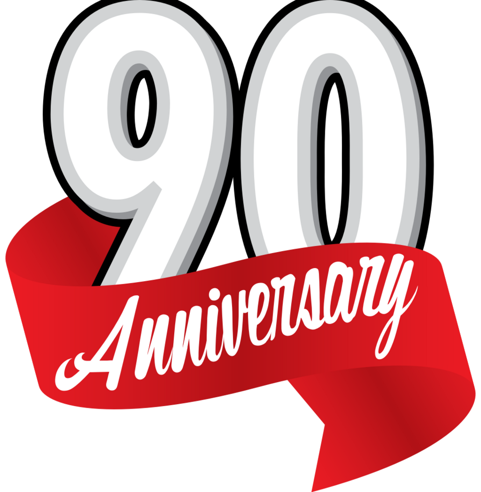 Anniversary ribbon vector