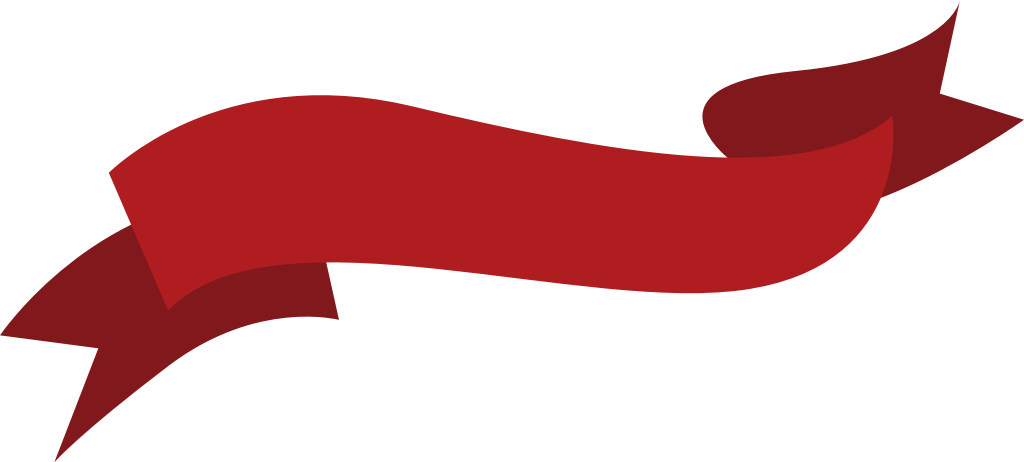 Red ribbon vector