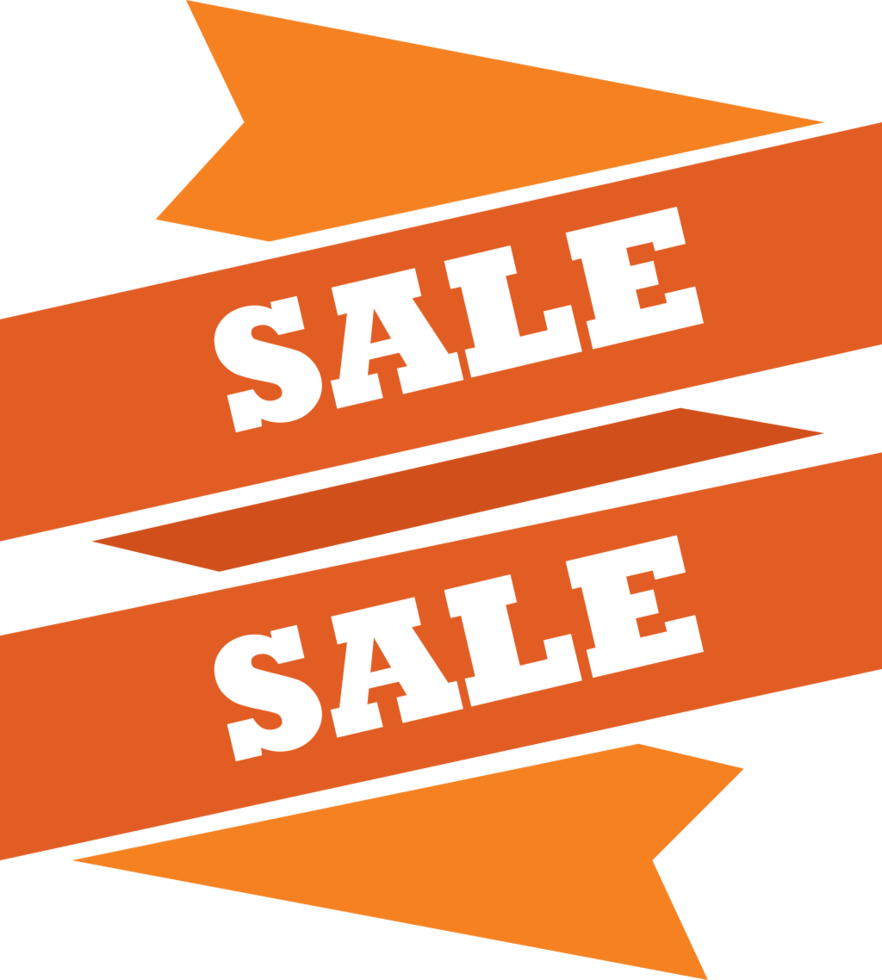 Promotion ribbon vector