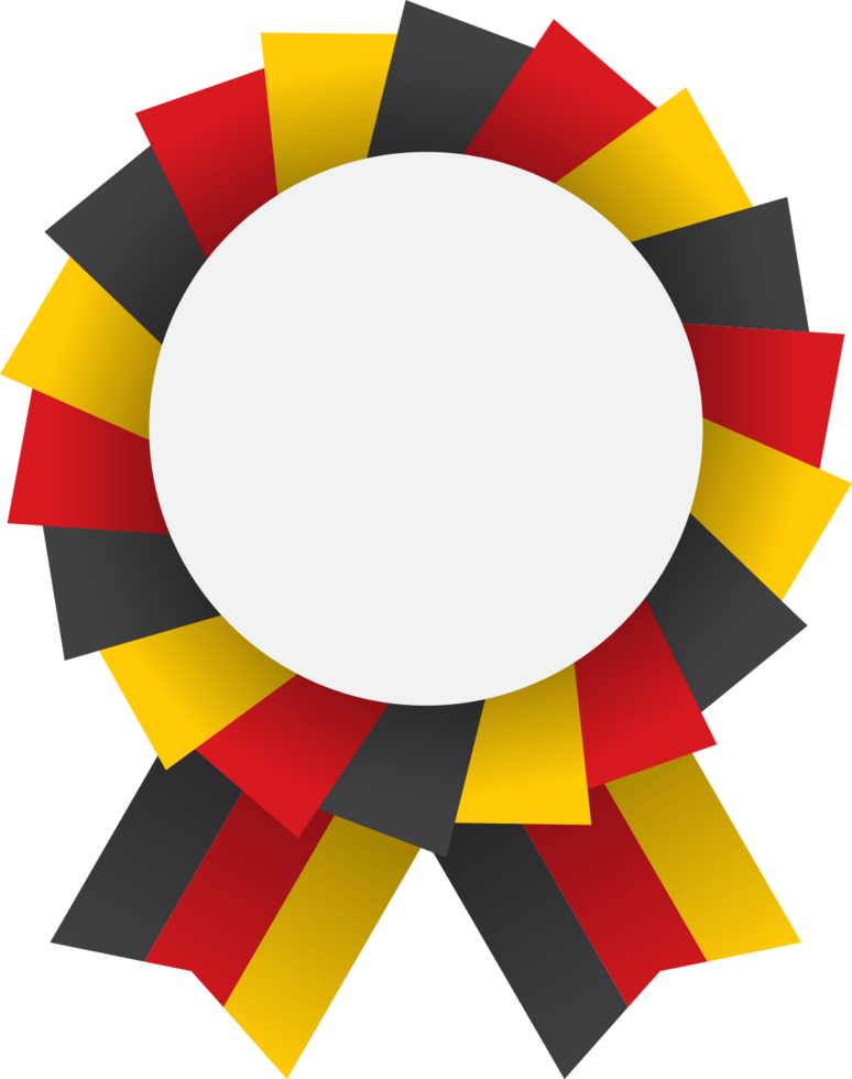 cinta de alemania vector