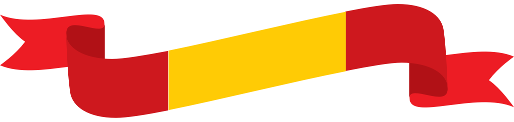 Spain ribbon vector