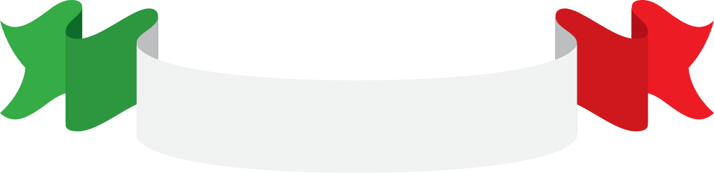 Italy ribbon vector