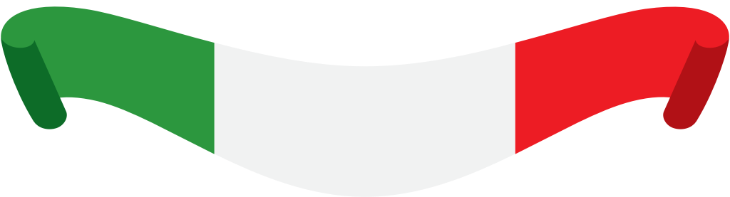 Italy ribbon vector