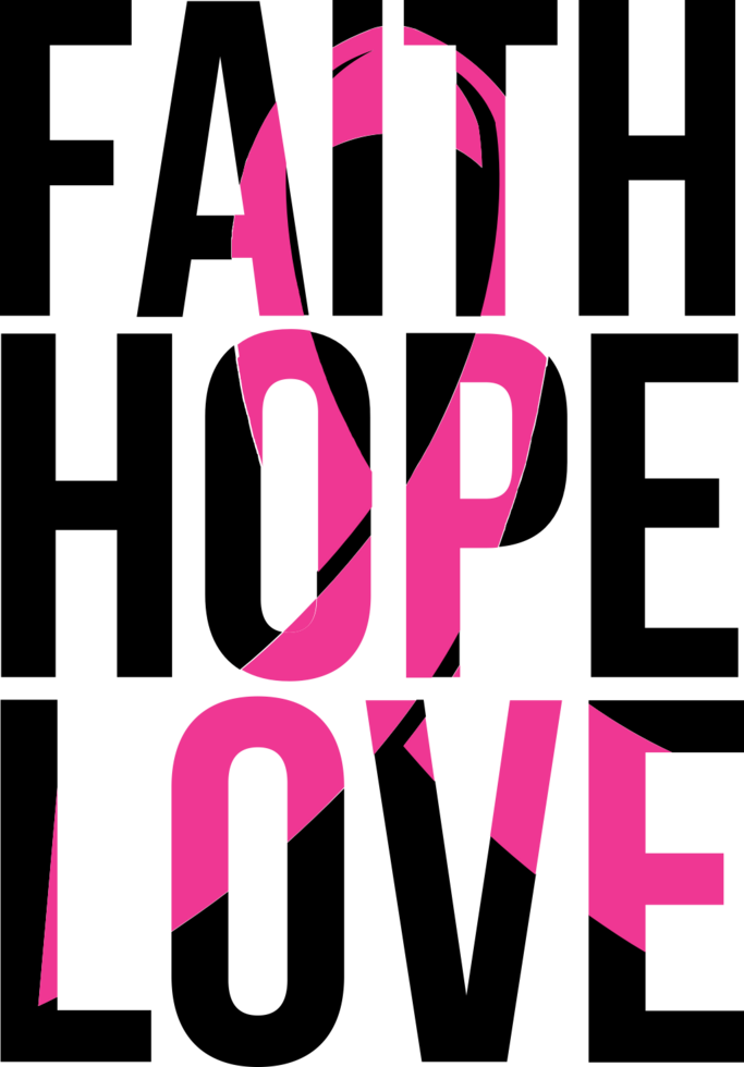 Breast cancer pink ribbon vector