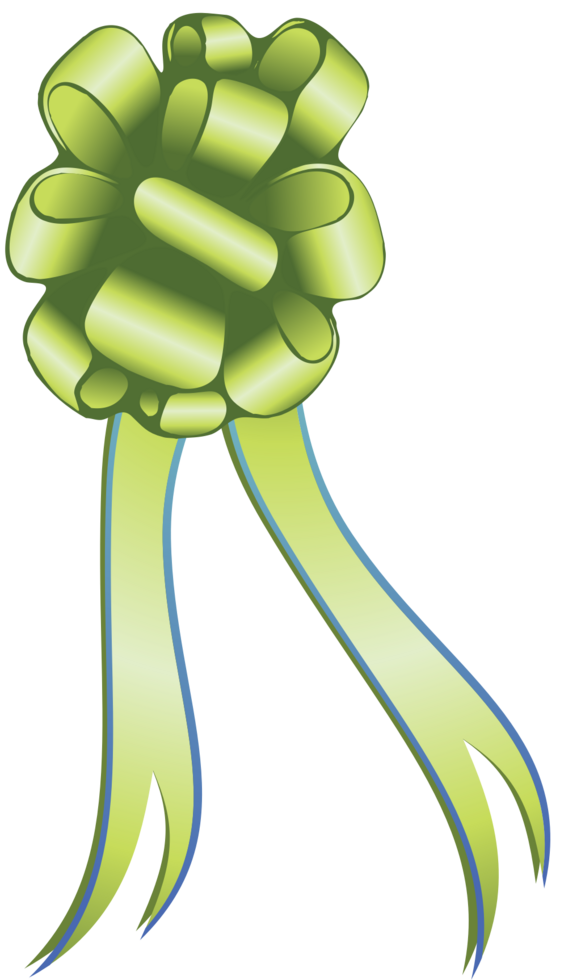 Wrapping ribbon vector