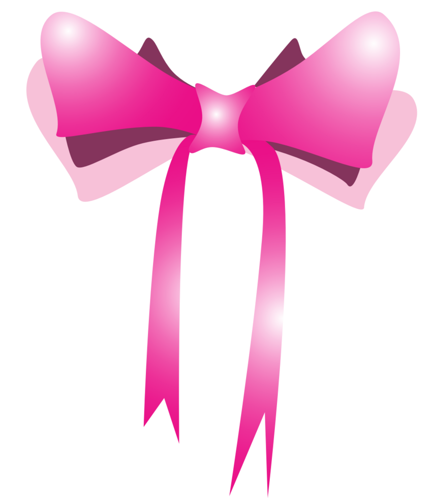 Cute bow vector