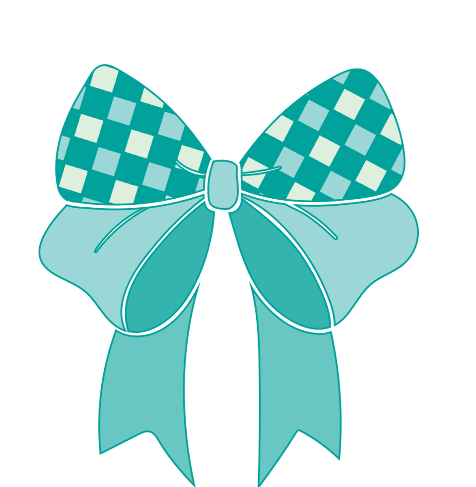 Cute bow with pattern 36653495 Vector Art at Vecteezy