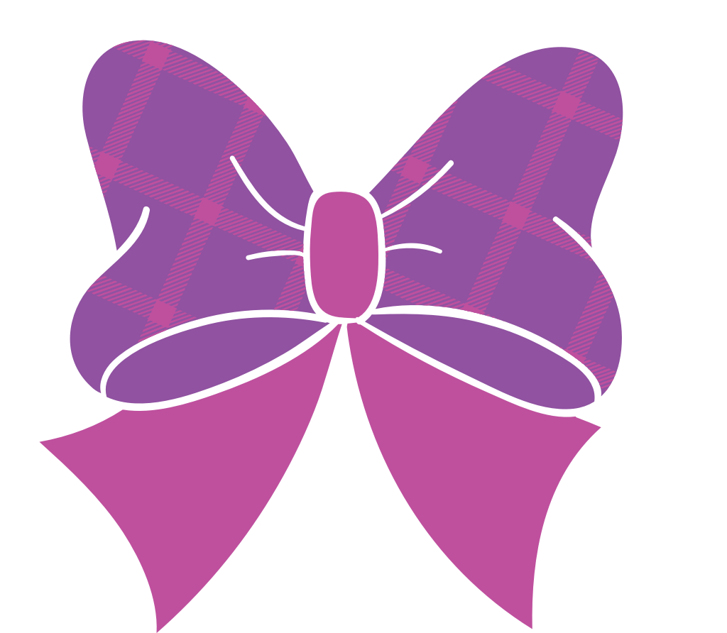 Cute bow with pattern 36653503 Vector Art at Vecteezy