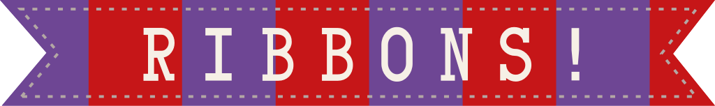 Party ribbon vector