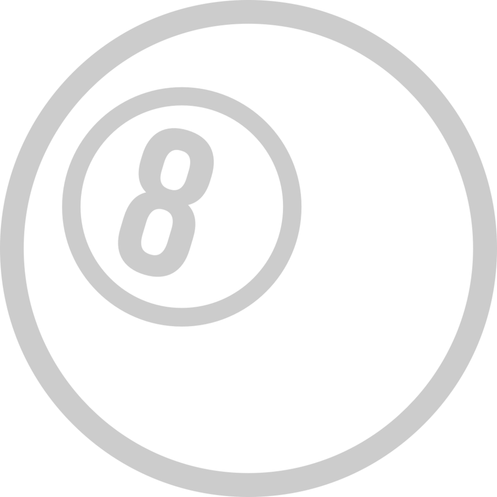 Magic Eight Ball vector