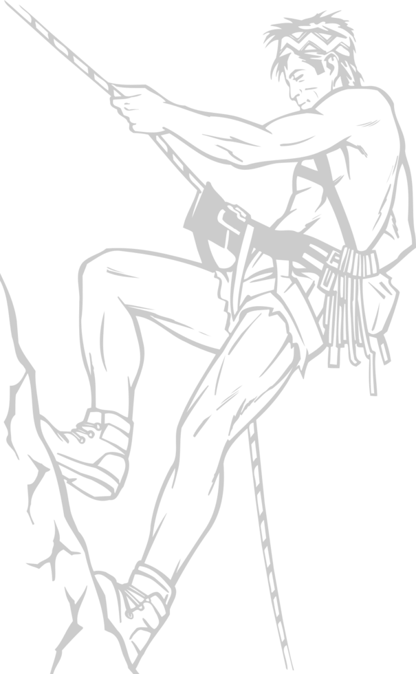 Climber vector