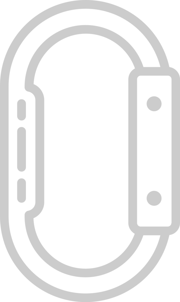 Climbing Carabiner vector