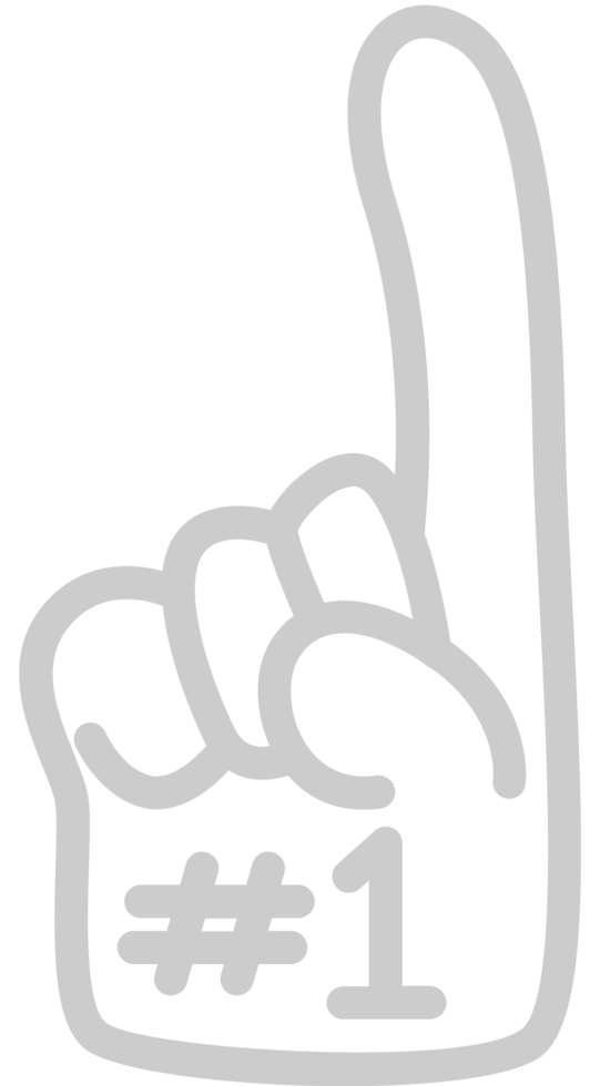 Foam Finger vector