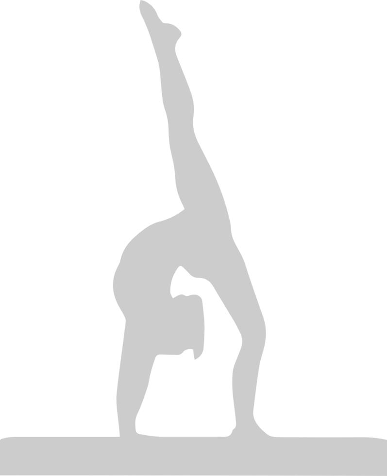 Gymnastics vector