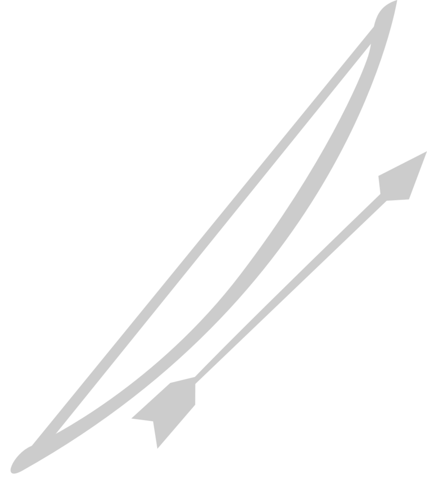 Bow and Arrow vector