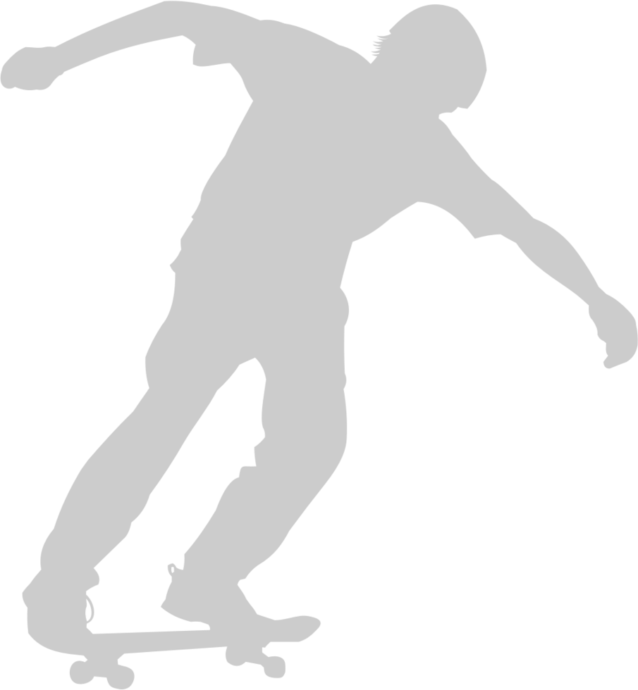 Skateboarding vector