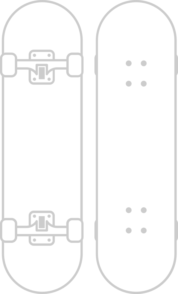 Skateboard vector