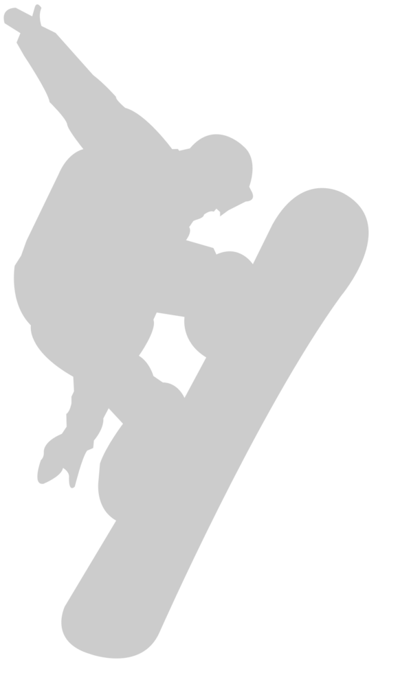 Snowboarding vector