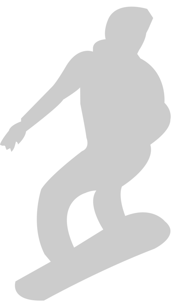 Snowboarding vector