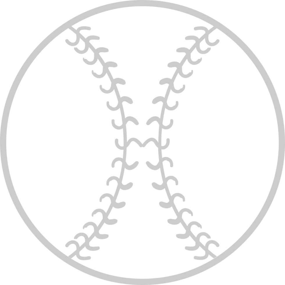 Softball vector