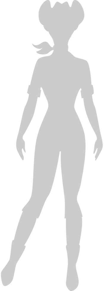 Cowgirl vector