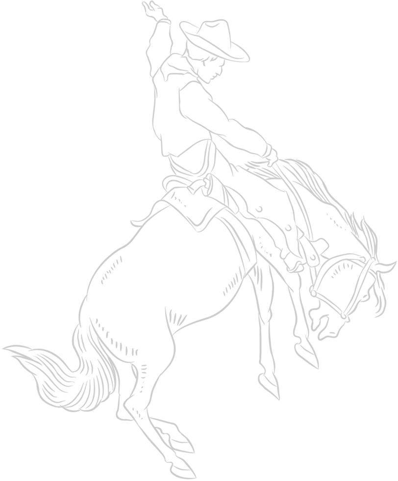 Cowboy vector