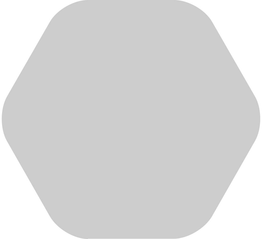 Hexagon vector
