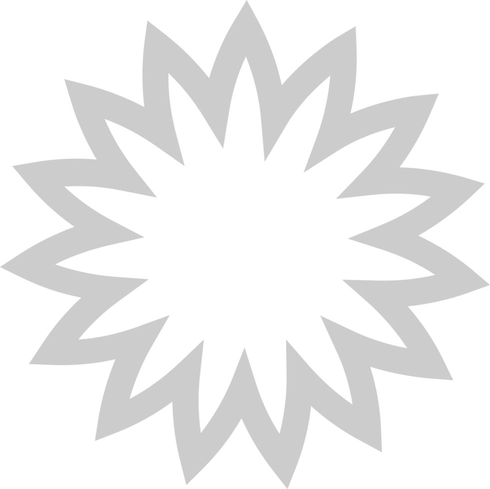 Starburst Flower vector