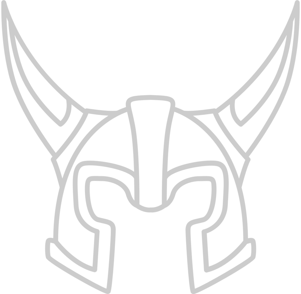 Viking Helmet vector