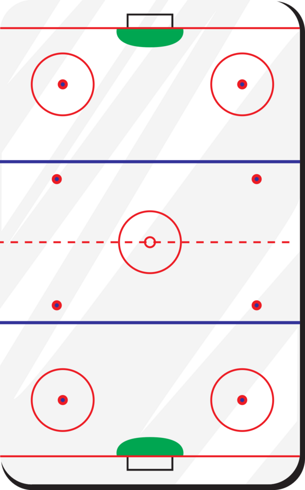 hockey field vector